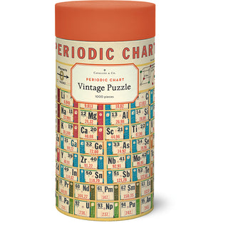 Periodic Chart / 1000pc Vintage Poster Puzzle / Cavallini