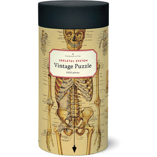 Skeletal System / 1000pc Vintage Poster Puzzle / Cavallini