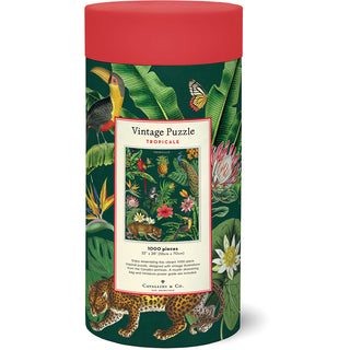 Tropicale / 1000pc Vintage Poster Puzzle / Cavallini