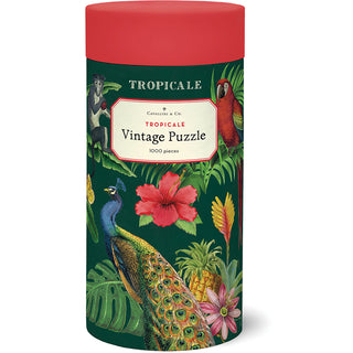 Tropicale / 1000pc Vintage Poster Puzzle / Cavallini