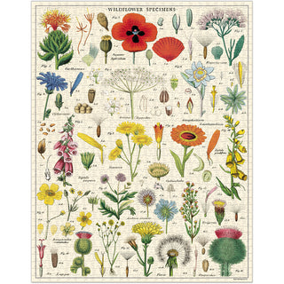 Wildflowers / 1000pc Vintage Poster Puzzle / Cavallini