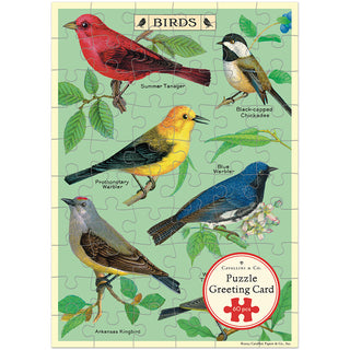 Vintage Puzzle Greeting Cards with Envelopes / Cavallini
