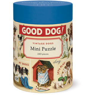 Vintage Dogs / 240pc Vintage Poster Mini Puzzle / Cavallini
