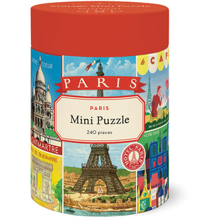 Paris / 240pc Vintage Poster Mini Puzzle / Cavallini