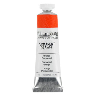 Permanent Orange 37ml / Williamsburg Handmade Oil Color