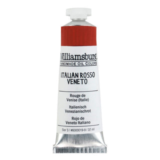 Italian Rosso Veneto 37ml/ Williamsburg Handmade Oil Color