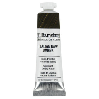 Italian Raw Umber 37ml / Williamsburg Handmade Oil Color