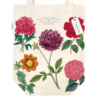 Botany / Vintage Print Tote Bag / Cavallini