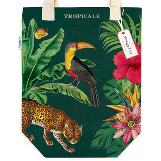 Tropicale / Vintage PrintTote Bag / Cavallini