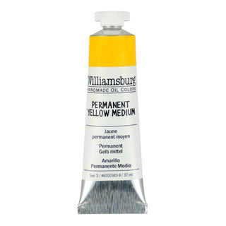 Permanent Yellow Medium 37ml / Williamsburg Handmade Oil Color