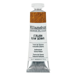 Italian Raw Sienna 37ml / Williamsburg Handmade Oil Color