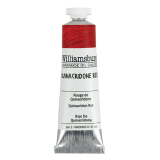 Quinacridone Red 37ml / Williamsburg Handmade Oil Color