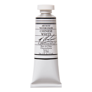 Chinese White 15ml / Watercolor / M. Graham