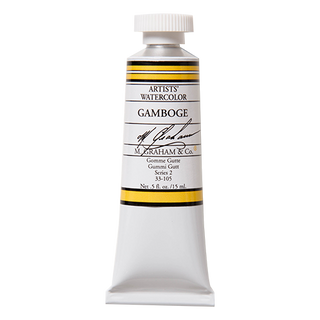 Gamboge 15ml/ Watercolor / M. Graham