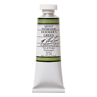 Hooker's Green 15ml / Watercolor / M. Graham