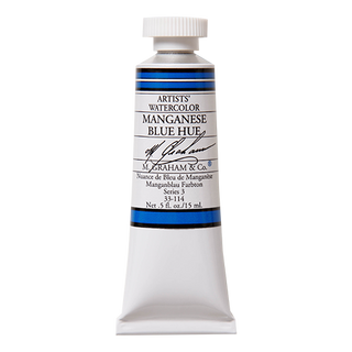 Manganese Blue Hue 15ml / Watercolor / M. Graham