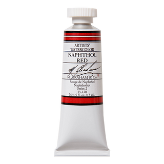 Naphthol Red 15ml / Watercolor / M. Graham