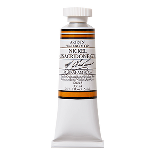 Nickel Quinacridone Gold 15ml/ Watercolor / M. Graham