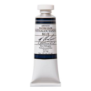 Phthalo Blue 15ml/ Watercolor / M. Graham