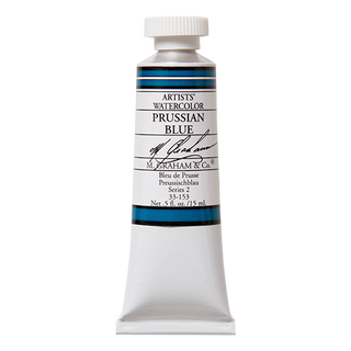 Prussian Blue 15ml / Watercolor / M. Graham