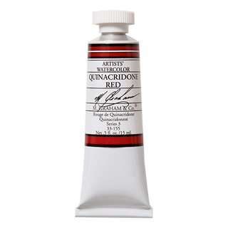 Quinacridone Red 15ml / Watercolor / M. Graham