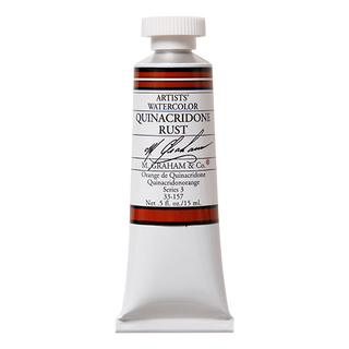 Quinacridone Rust 15ml/ Watercolor / M. Graham