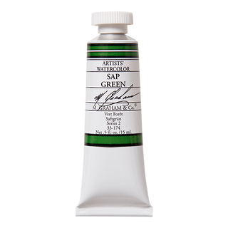 Sap Green 15ml / Watercolor / M. Graham