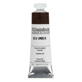 Red Umber 37ml / Williamsburg Handmade Oil Color