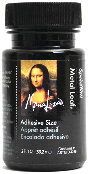 2oz / Brush-on Gold Leaf Adhesive / Mona Lisa