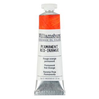 Permanent Red Orange 37ml / Williamsburg Handmade Oil Color