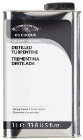 1L / English Distilled Turpentine / Winsor & Newton