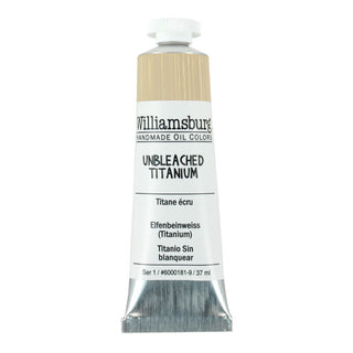 Unbleached Titanium 37ml / Williamsburg Handmade Oil Color