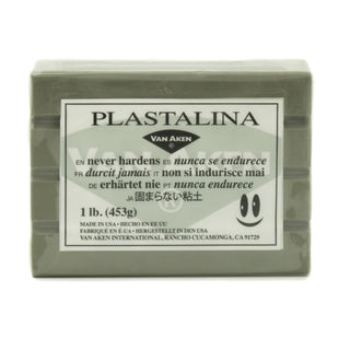 4.5lb / Grey / Plastalina Modeling Clay / Van Aken